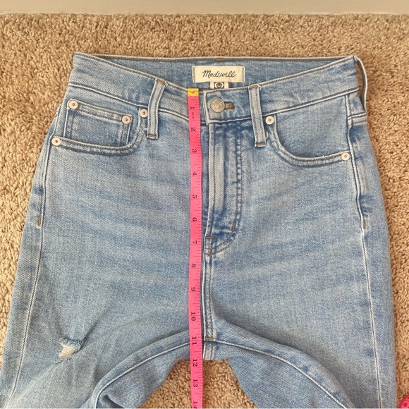 Madewell 2021 The Perfect Vintage Jean in Coffey Wash: Worn-In Edition Size 23 - Picture 13 of 15
